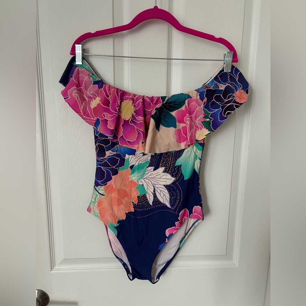 Trina Turk off the shoulder, bathing suit size 6